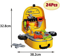 Thumbnail for AAOJIANI 2 IN 1 BACKPACK CARPENTER TOYS Set