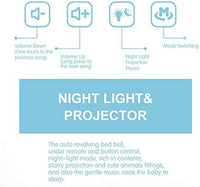 Thumbnail for Cute Animal Projection & Night Light Bed Bell