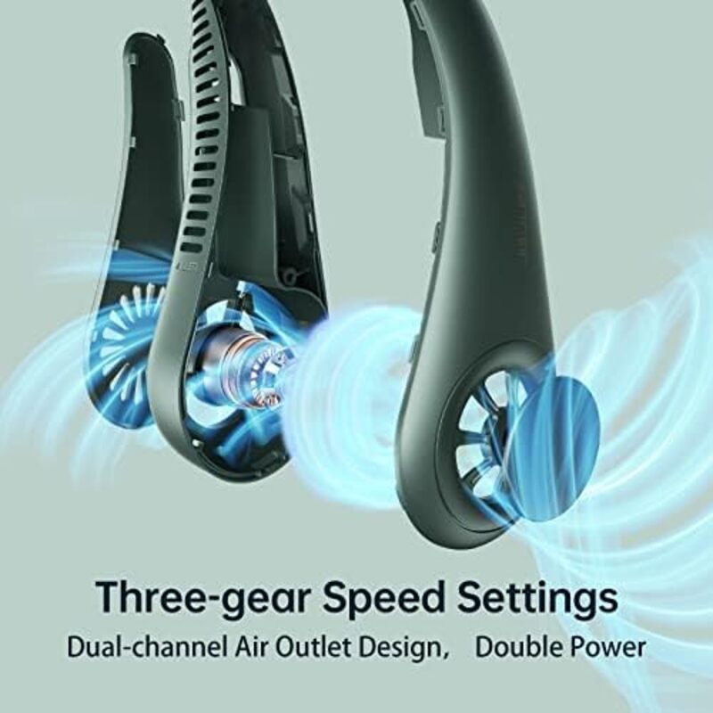 Hands Free Bladeless Portable Neck Fan