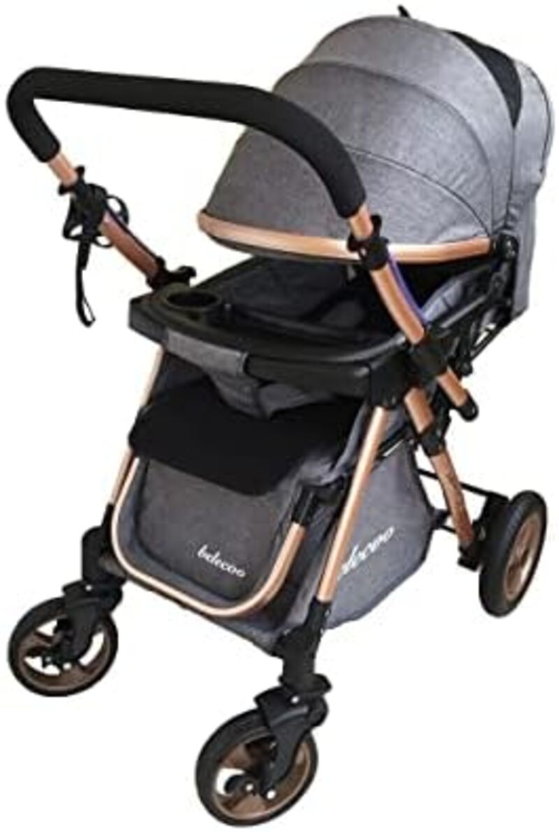 Cute Baby Stroller with a Flip Arm