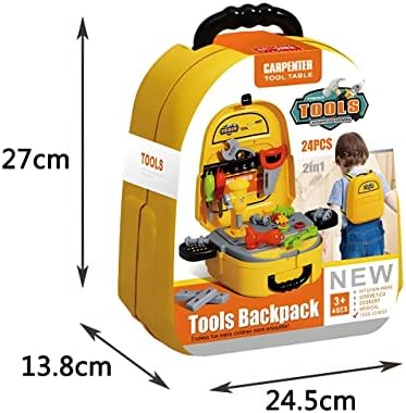 AAOJIANI 2 IN 1 BACKPACK CARPENTER TOYS Set