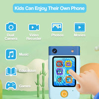 Thumbnail for Interactive Kids Smartphone with Camera and Silicon Case