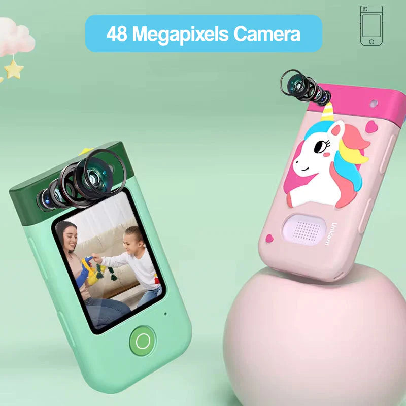 Interactive Kids Smartphone with Camera and Silicon Case