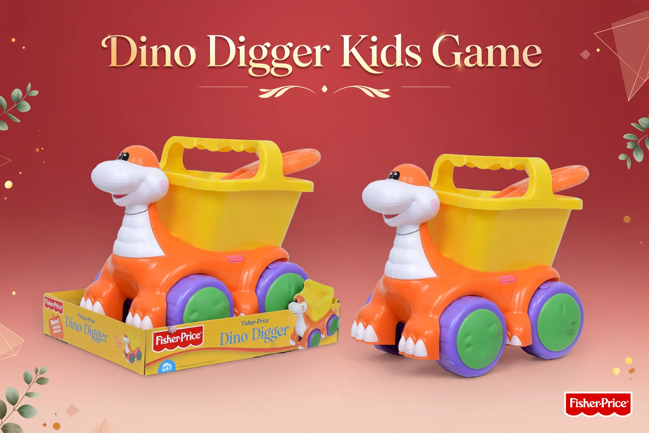 Fisher-Price Dino Digger Kids Game