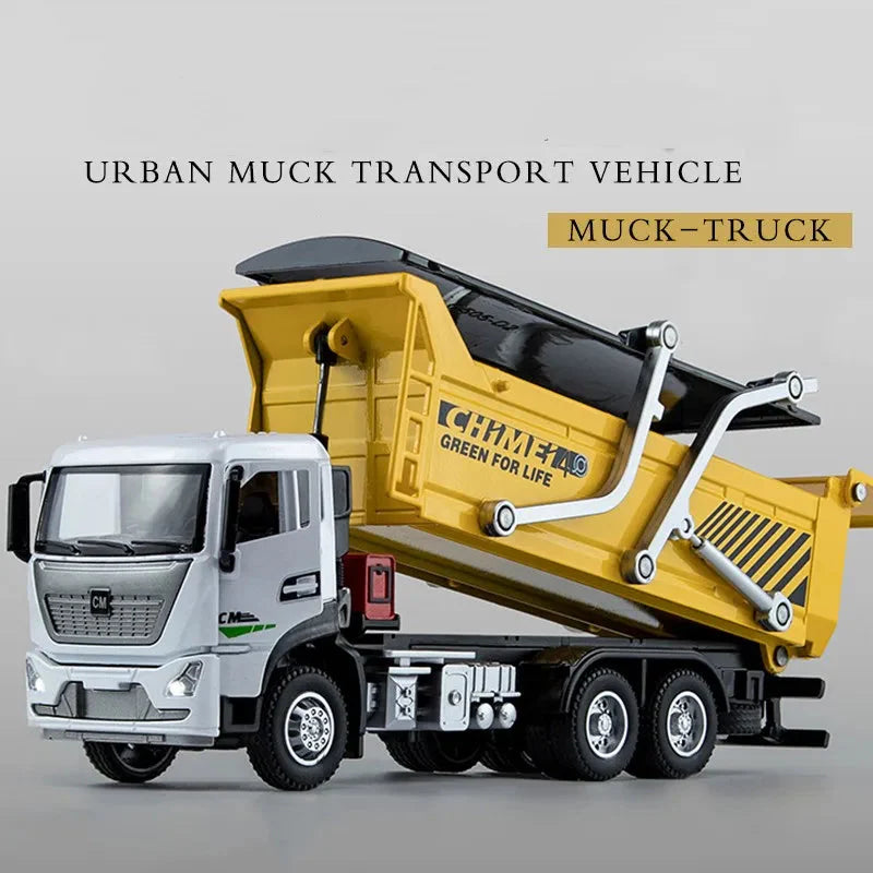 1:32 Engineering Transporter Diecast Muck Truck