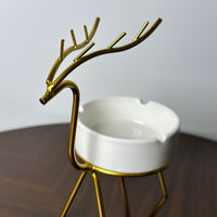 Thumbnail for Golden Deer Decoration Ashtray