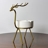 Thumbnail for Golden Deer Decoration Ashtray