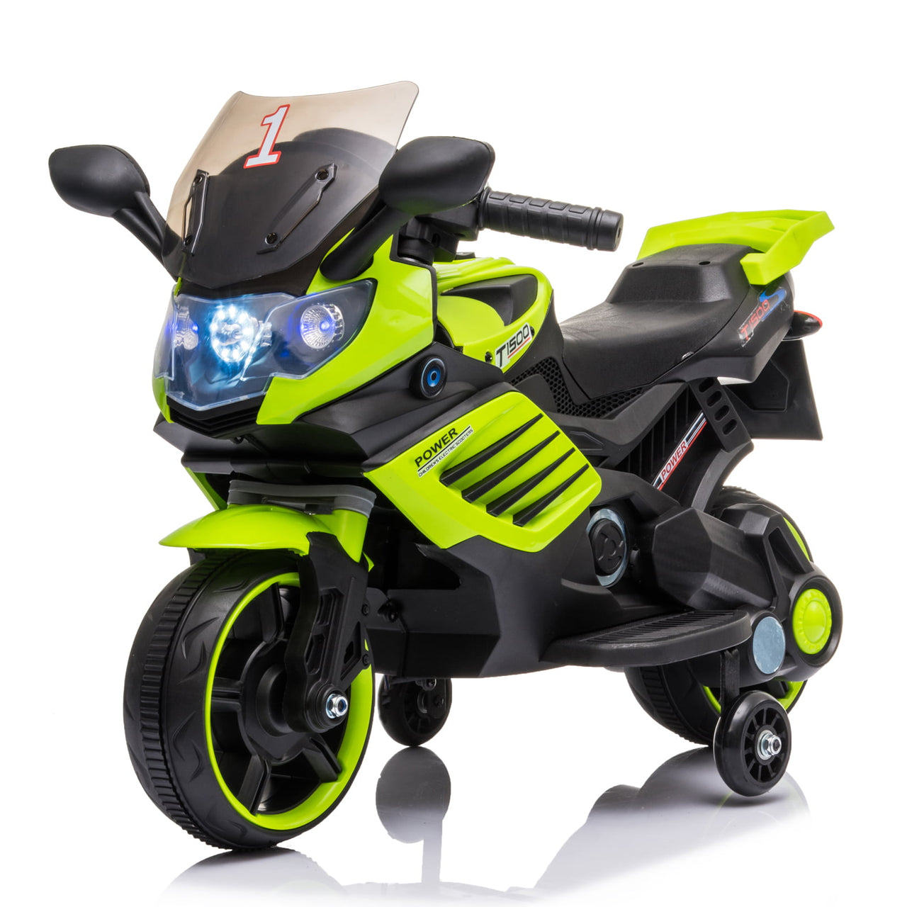 6V Rechargeable 4 Wheels Electric Bicycle for Toddlers