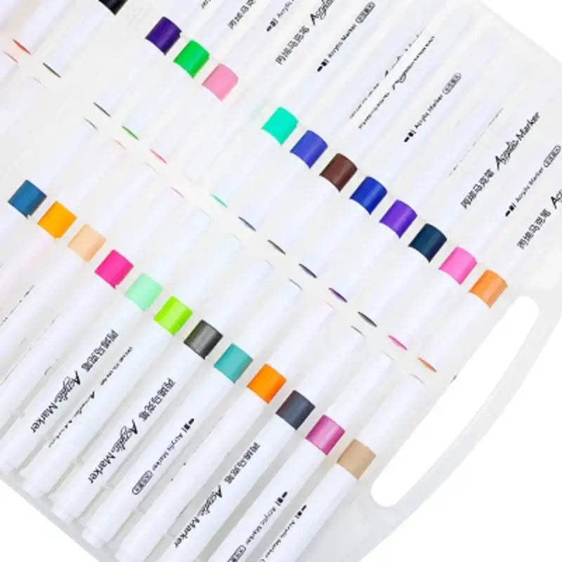 48 Colors Acrylic Paint Marker Pen Set