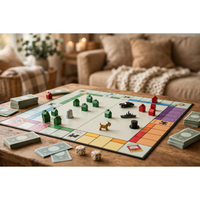 Thumbnail for Hasbro Monopoly Classic Board Game — in use