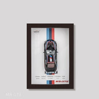 1:32 Diecast BMW M8 GTE 3D Frame Model Car
