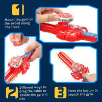 Thumbnail for Gyroscope Sword Launcher Spinning Top