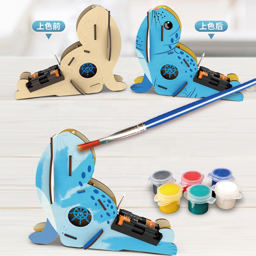 4 in 1 Transforming Machine Animals Set