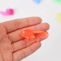 Thumbnail for 10Pcs Colorful Simulation Goldfish