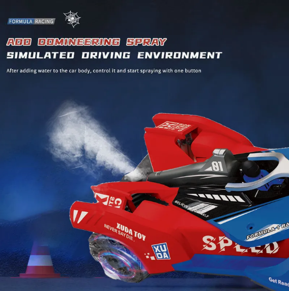 2 in 1 Remote Control And Hand Gesture Formula F1