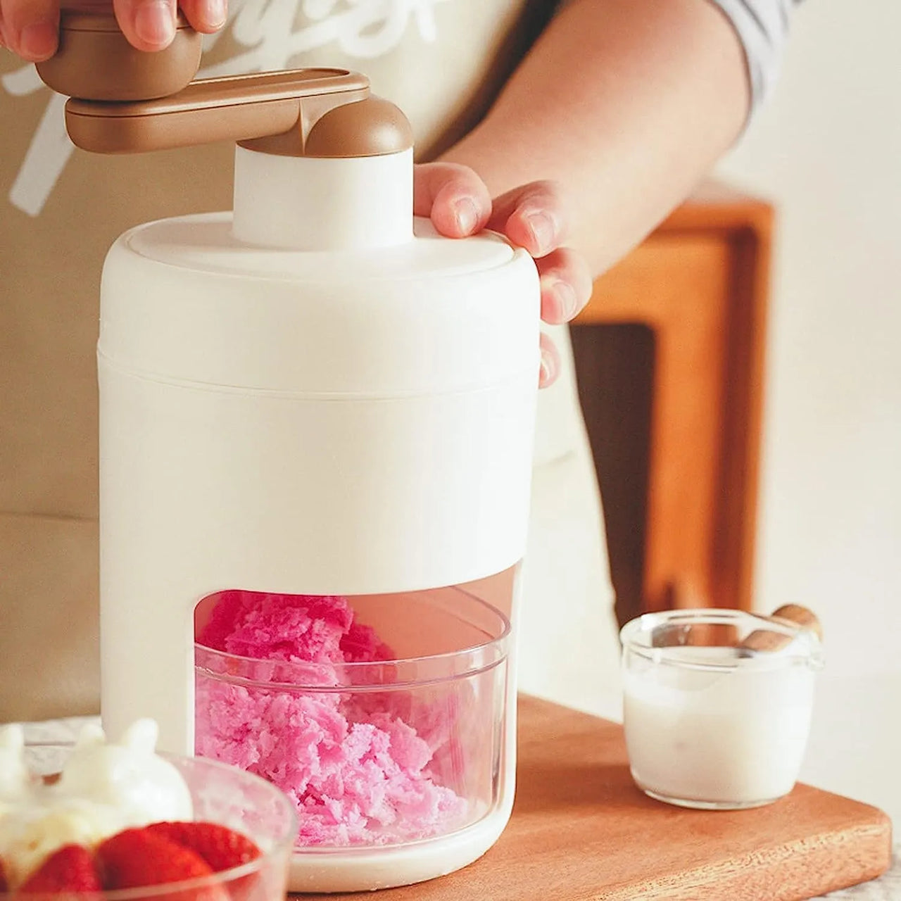 Manual Snow Ice Shaver Machine