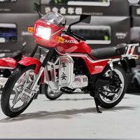1:8 Suzuki GS125 Diecast Bike with Light and Sound