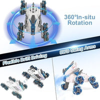 Thumbnail for 360 Rotate Remote Control Stunt Dinosaur With Light And Sound