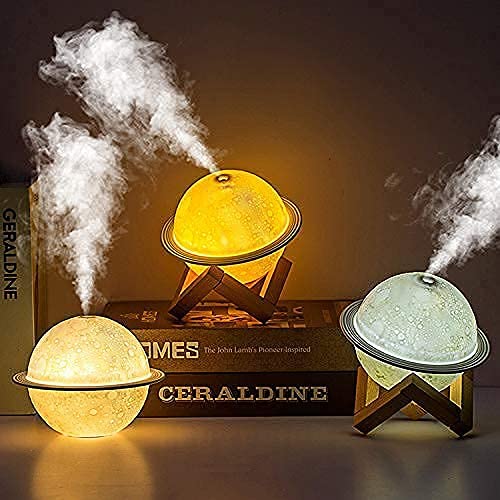 Saturn Globe Humidifier Night Light