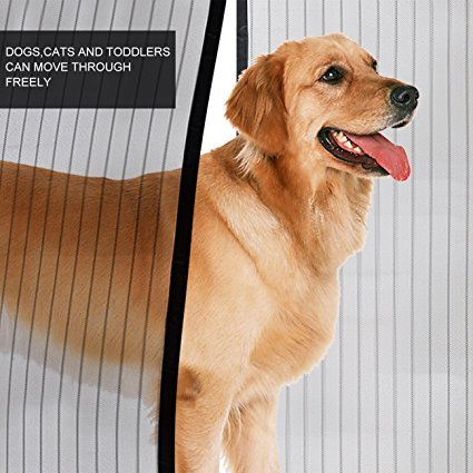 Magnetic Mesh Door Screen Anti-Insect And Bug Proof