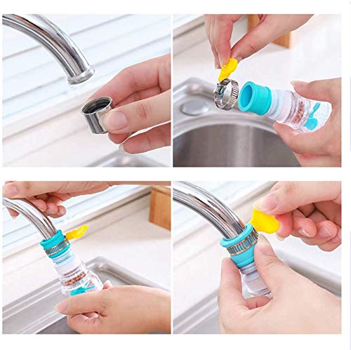360 Adjustable Kitchen Sink Faucet - 2 Pcs