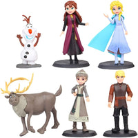 Thumbnail for 6 Pieces Mini Frozen Figures Set