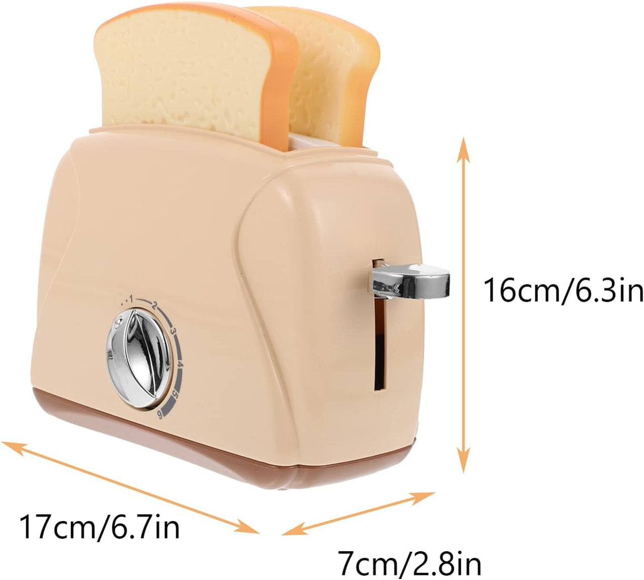 Miniature Toaster Kitchen Play Toy