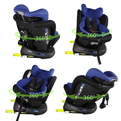 360° Child Seat Rotatable with Isofix