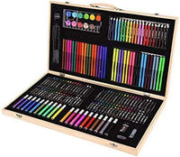 Thumbnail for 180 Piece Wooden Art Markers Brief Case Box
