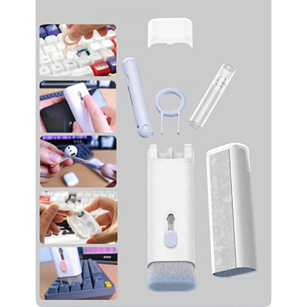 Multifunctional 7 in 1 Keyboard Cleaning Brush kit