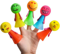 Thumbnail for Pack Of 3 Emoji Jumping Popper Spring Toy