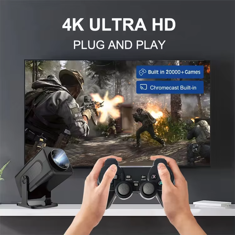 4k 3D Game Projector With Video Player