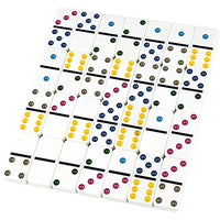 Thumbnail for Dominoes Set 28 Double Six White Ivory Tiles