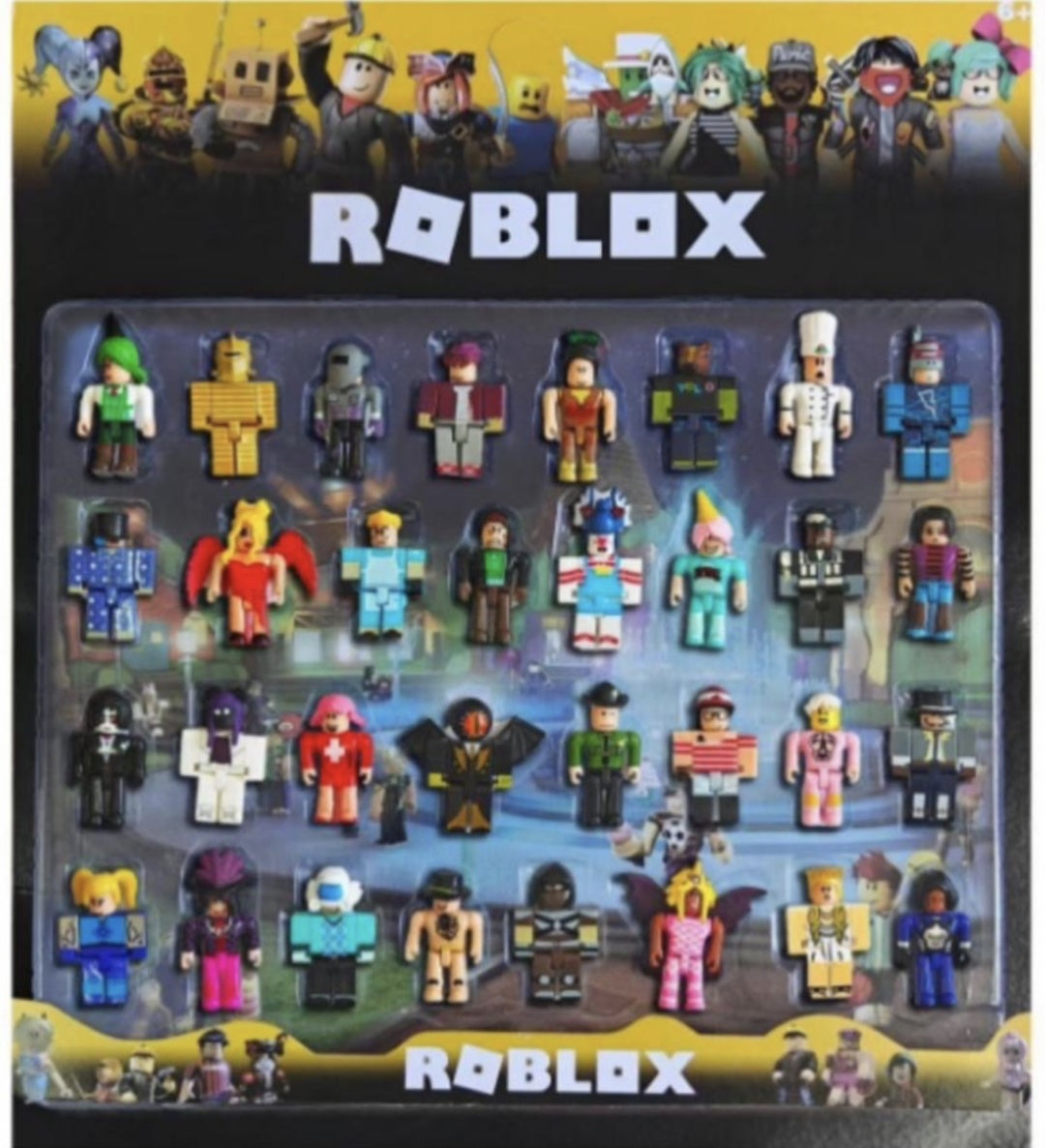 Title: Roblox Mega-Pack: 32 Unique Mini-Figures for Ultimate Roblox Fans