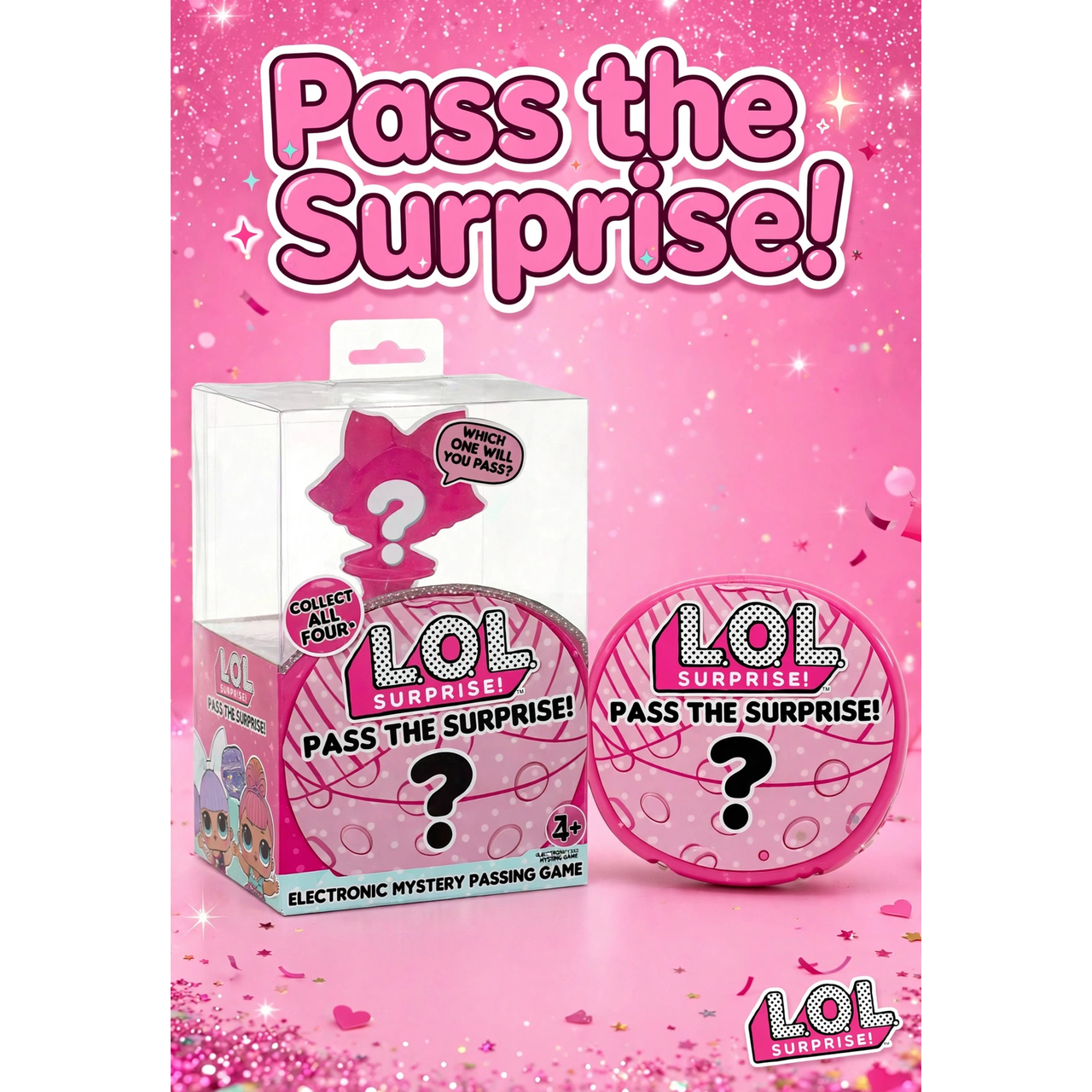 L.O.L. Surprise! Pass the Surprise Electronic Game by MGA — hero