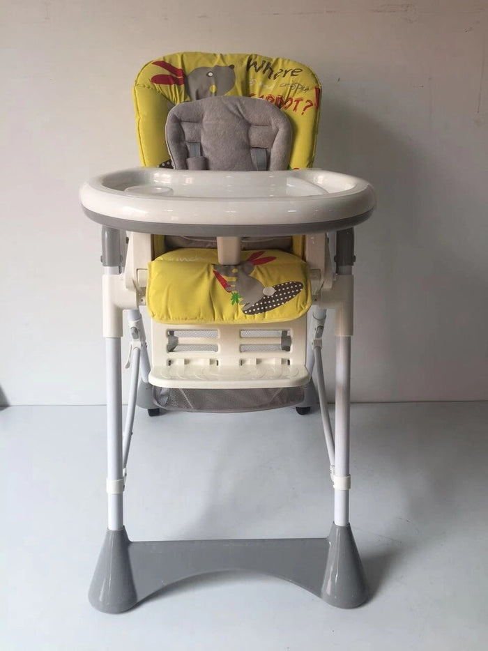 Yellow Cute Baby Table-chair