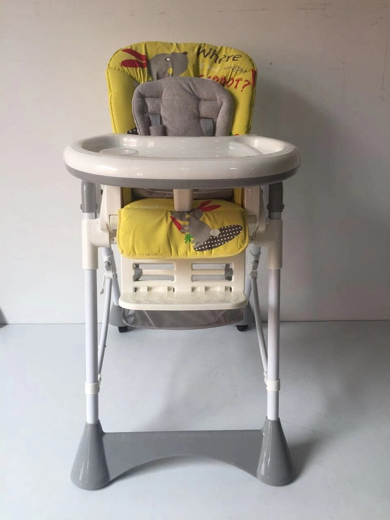 Yellow Cute Baby Table-chair