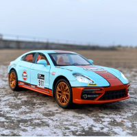 Thumbnail for 1-24 Diecast Porsche Panamera Sports Model Car