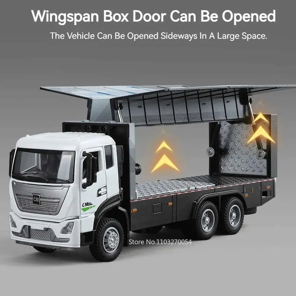 1.32 Scale Wing Span Container Truck