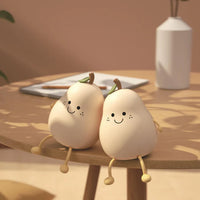 Thumbnail for Cute Pear Character Silicone Night Light