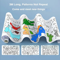 Thumbnail for DIY Scrolling Drawing Roll Graffiti Coloring Paper