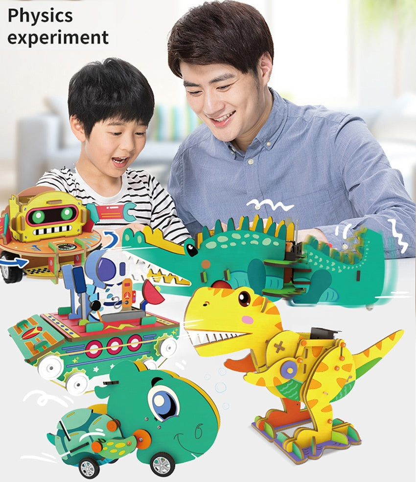 4 in 1 Transforming Machine Animals Set