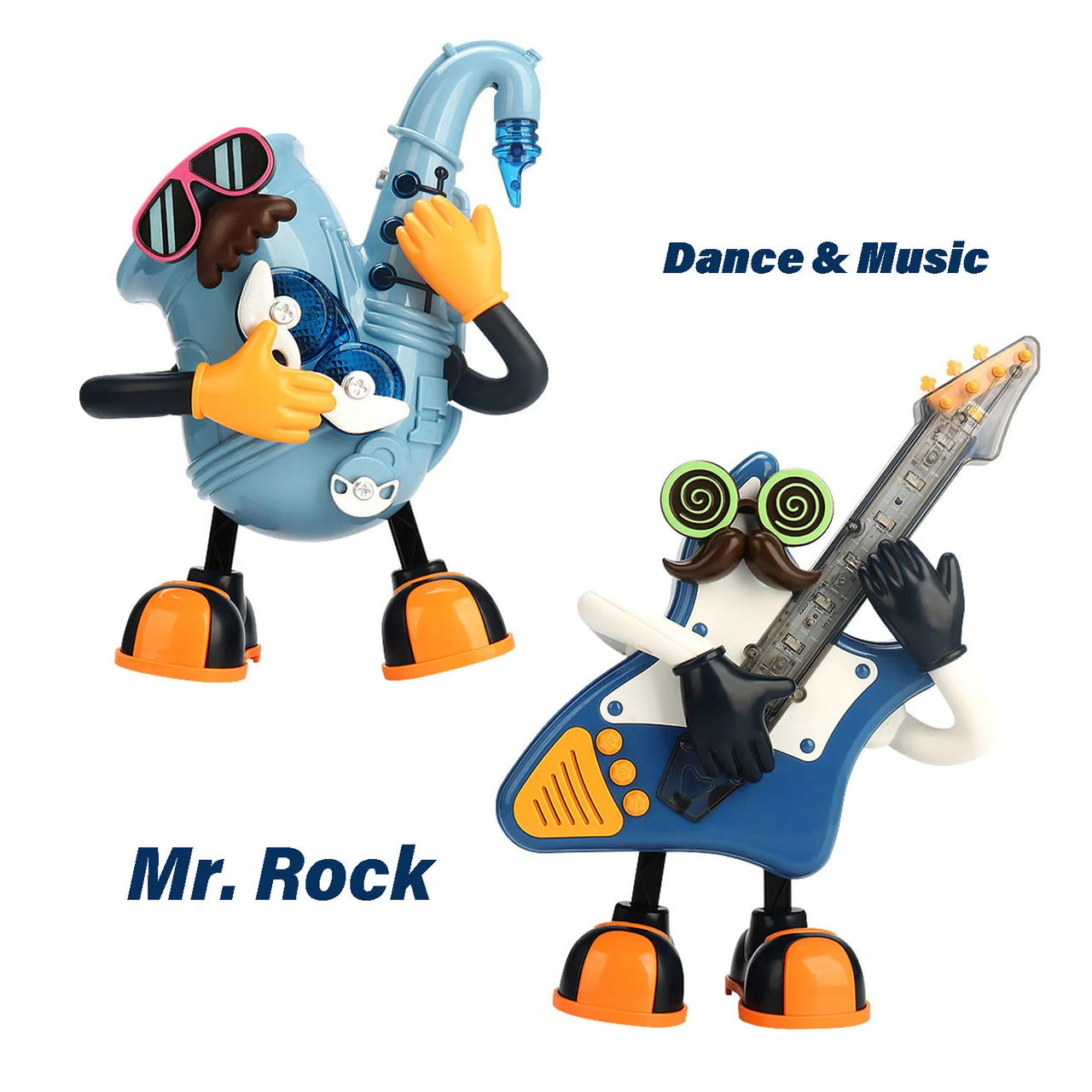 Electric Mr. Rock Dancing Guitar with Lights And Music