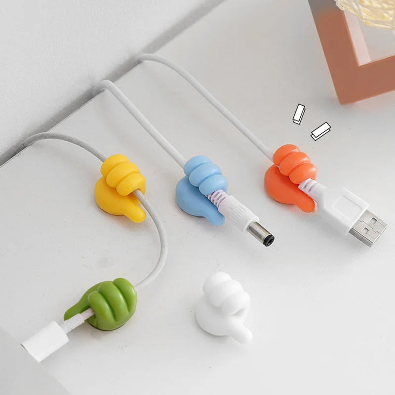 10pcs Hand shape Cable Gripper