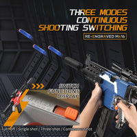 Thumbnail for M416 Foam Dart Blaster Toy Gun With Scope And Silencer