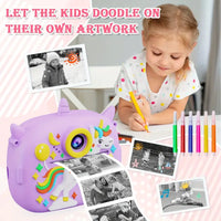 Thumbnail for Multifunction Instant Print Dual Camera With VideoGraphy And Photography With Unicorn cover