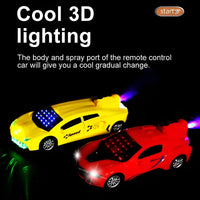 1:22 Scale  2.4G Remote Control Spray Racing Car