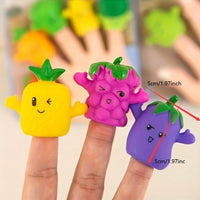Thumbnail for 5 pcs Fruit Series And Vegetable Finger Puppets
