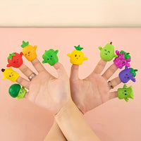 Thumbnail for 5 pcs Fruit Series And Vegetable Finger Puppets