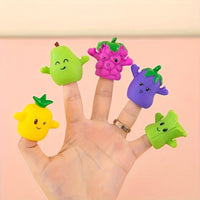 Thumbnail for 5 pcs Fruit Series And Vegetable Finger Puppets
